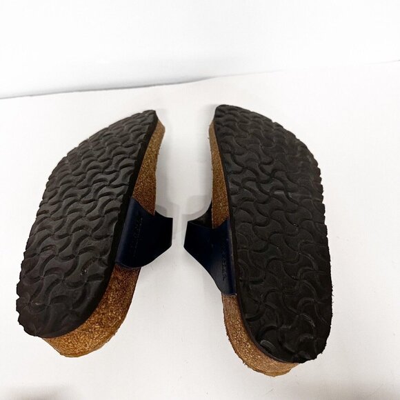 Birkenstock Womens Gizeh Sandlas Slip On Thong Blue 38 US 7/7.5 Beachy Comfort - Picture 8 of 8